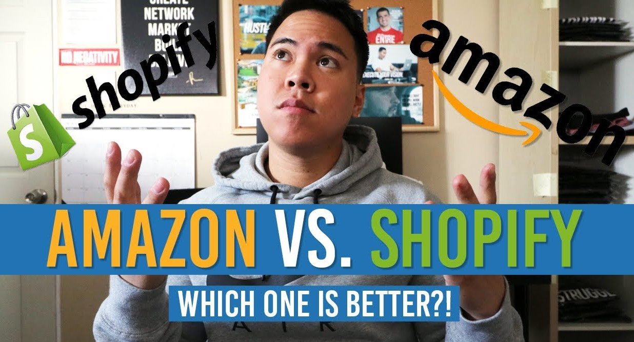 Nên làm Dropshiping với Amazon hay Shoptify