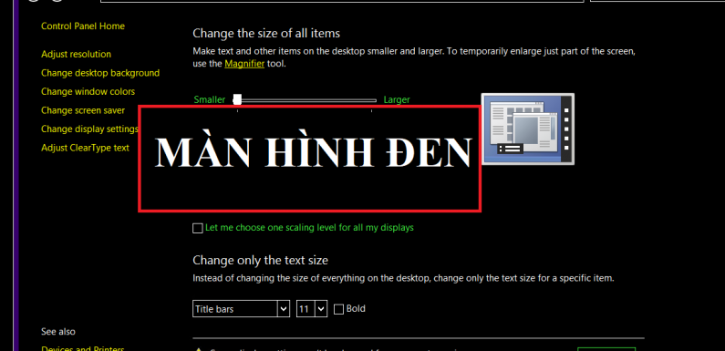 Lỗi VPS Windows bị đen màn hình và cách sửa lỗi này