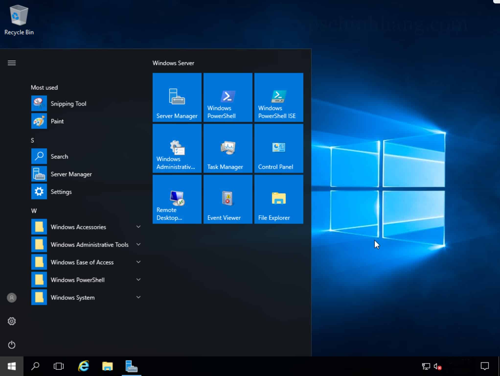 Tắt Windows Update và Automatic Reboots trên Windows Server 2016