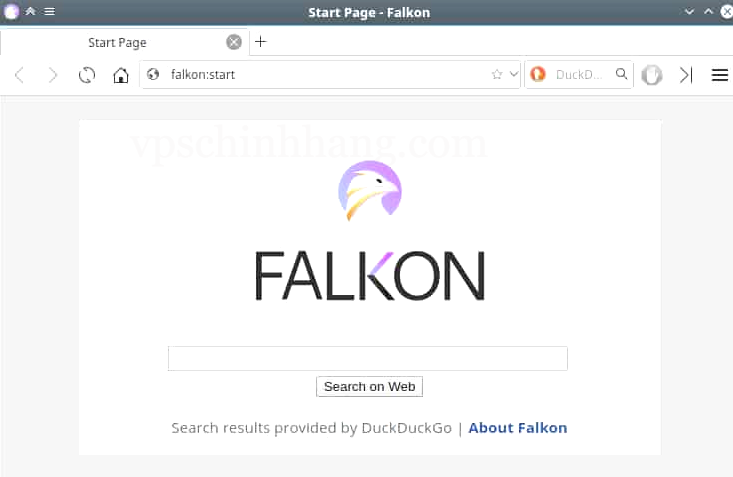 Falkon với đầy đủ tính năng để duyệt web đơn giản