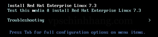 Cài đặt Red Hat Enterprise Linux