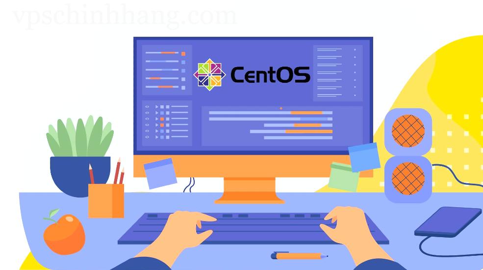 Lệnh lsb release chạy từ dòng lệnh để kiểm tra phiên bản CentOS