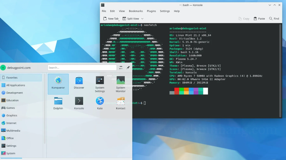 KDE là môi trường cực kỳ nhẹ và có khả năng thích ứng cao