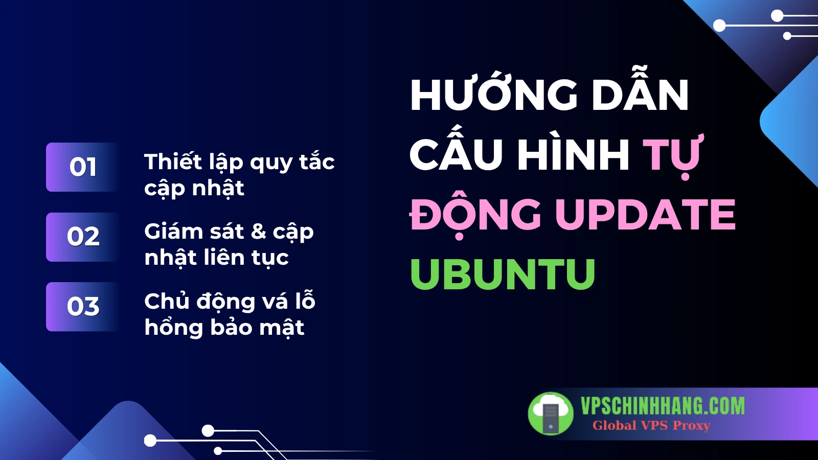 An tâm tuyệt đối_ Hướng dẫn cấu hình tự động update Ubuntu (2025)