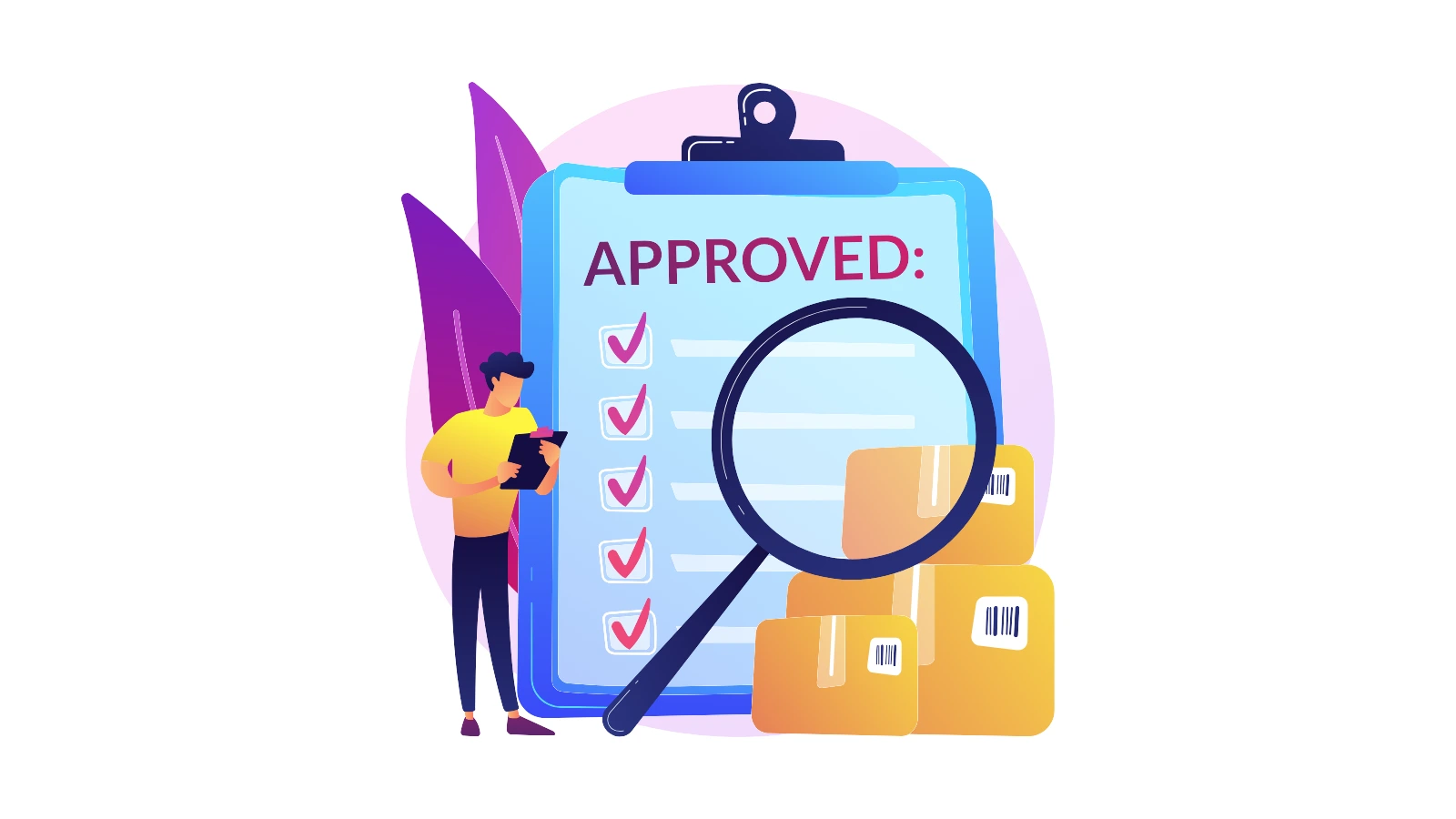 Minh họa kiểm soát chất lượng sản phẩm