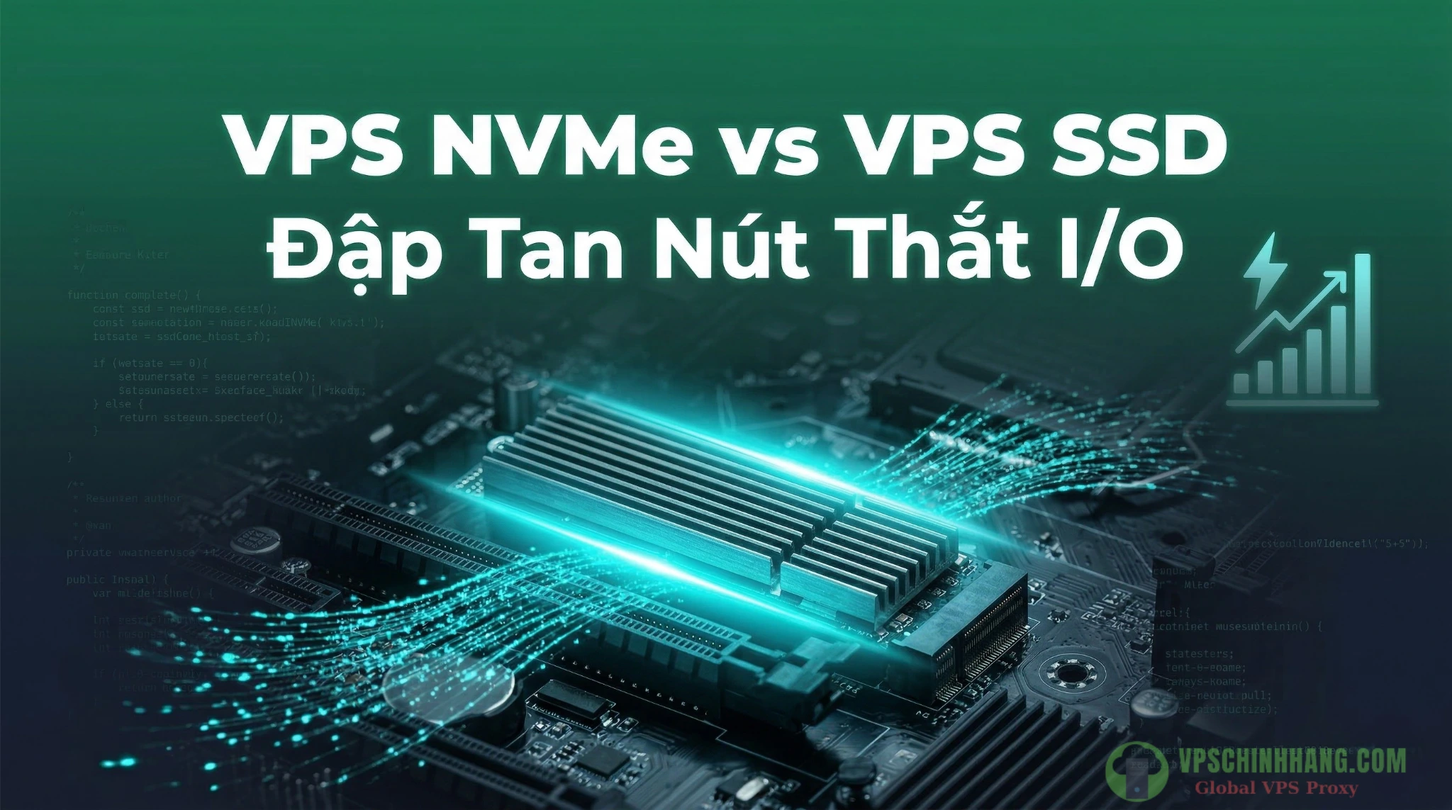 VPS NVMe là gì? Đánh giá và so sánh hiệu năng I/O thực tế giữa máy chủ ảo VPS NVMe và VPS SSD.