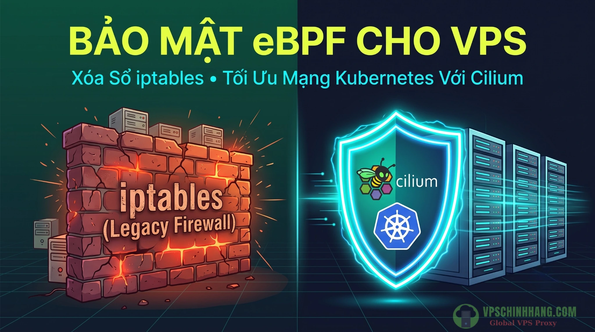 Hướng dẫn cấu hình Cilium CNI: Tối ưu hiệu năng & bảo mật eBPF cho VPS Kubernetes