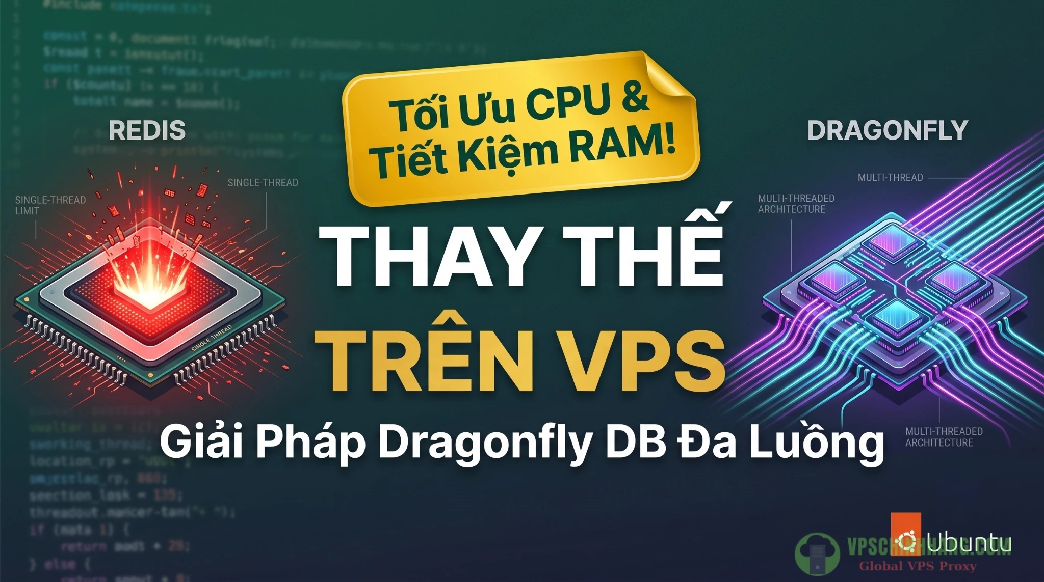 Thay thế Redis trên VPS Ubuntu 26.04 bằng Dragonfly DB: Giải quyết bài toán nghẽn cổ chai Single-thread