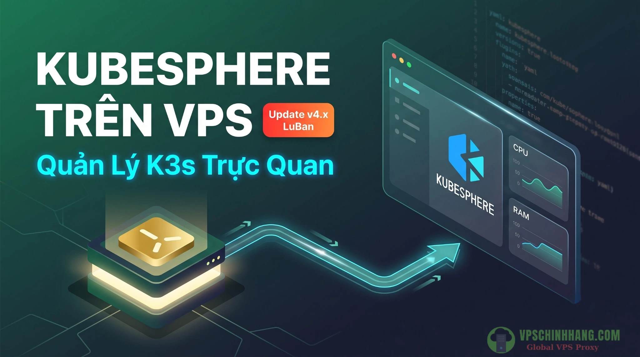 Hướng dẫn triển khai KubeSphere trên VPS để quản lý K3s trực quan (Update v4.x)